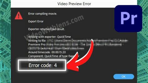 Export Error Code 3: Premiere Pro (10 Quick Fixes in .